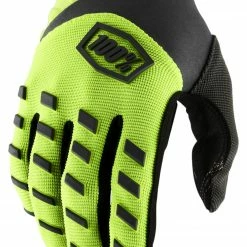 100% Airmatic Gloves -Motorcycle Gloves Sales 100 airmatic glove fluo yellow black