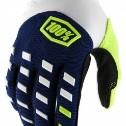 100% Airmatic Gloves -Motorcycle Gloves Sales 100 airmatic gloves navy white