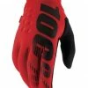 100% Brisker Gloves -Motorcycle Gloves Sales 100 brisker gloves red
