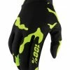 100% Youth ITrack Salamander Gloves -Motorcycle Gloves Sales 100 itrack youth gloves salamander y sm hi viz yellow black