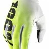 100% Ridefit Gloves -Motorcycle Gloves Sales 100 ridefit gloves yellow