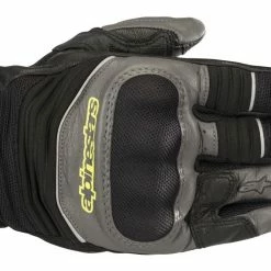 Summer Gloves Alpinestars Crosser Air Gloves -Motorcycle Gloves Sales alpinestars crosser air touring glove black grey yellow