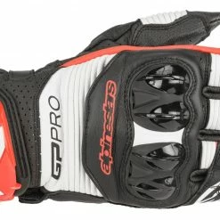 Summer Gloves Alpinestars GP Pro R3 Gloves -Motorcycle Gloves Sales alpinestars gp pro r3 gloves black white bright red