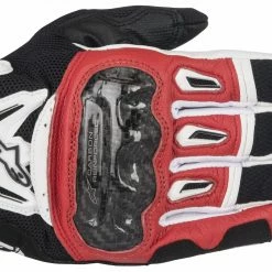 Summer Gloves Alpinestars SMX-2 Air Carbon V2 Gloves -Motorcycle Gloves Sales alpinestars smx2 acv2 glove red scaled
