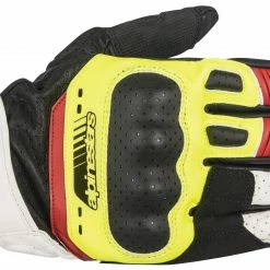 Summer Gloves Alpinestars SP-5 Gloves -Motorcycle Gloves Sales alpinestars sp5 gloves black fluo yellow white fluo red scaled