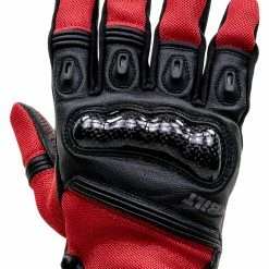 Summer Gloves BILT Spirit 2 Gloves -Motorcycle Gloves Sales bilt spirit glove black red