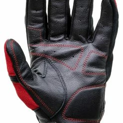 Summer Gloves BILT Spirit 2 Gloves -Motorcycle Gloves Sales bilt spirit glove black red 3