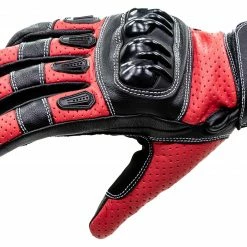 Women Who Ride BILT Sprint Women's Gloves -Motorcycle Gloves Sales bilt sprint glv wmn red black 1
