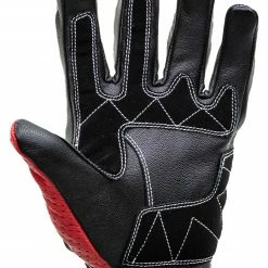 Women Who Ride BILT Sprint Women's Gloves -Motorcycle Gloves Sales bilt sprint glv wmn red black 3