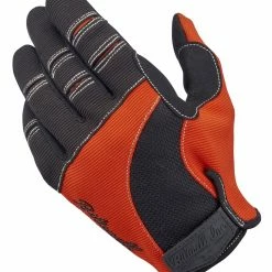 Biltwell Apparel Summer Gloves Biltwell Moto Gloves -Motorcycle Gloves Sales biltwell moto gloves orange black 3