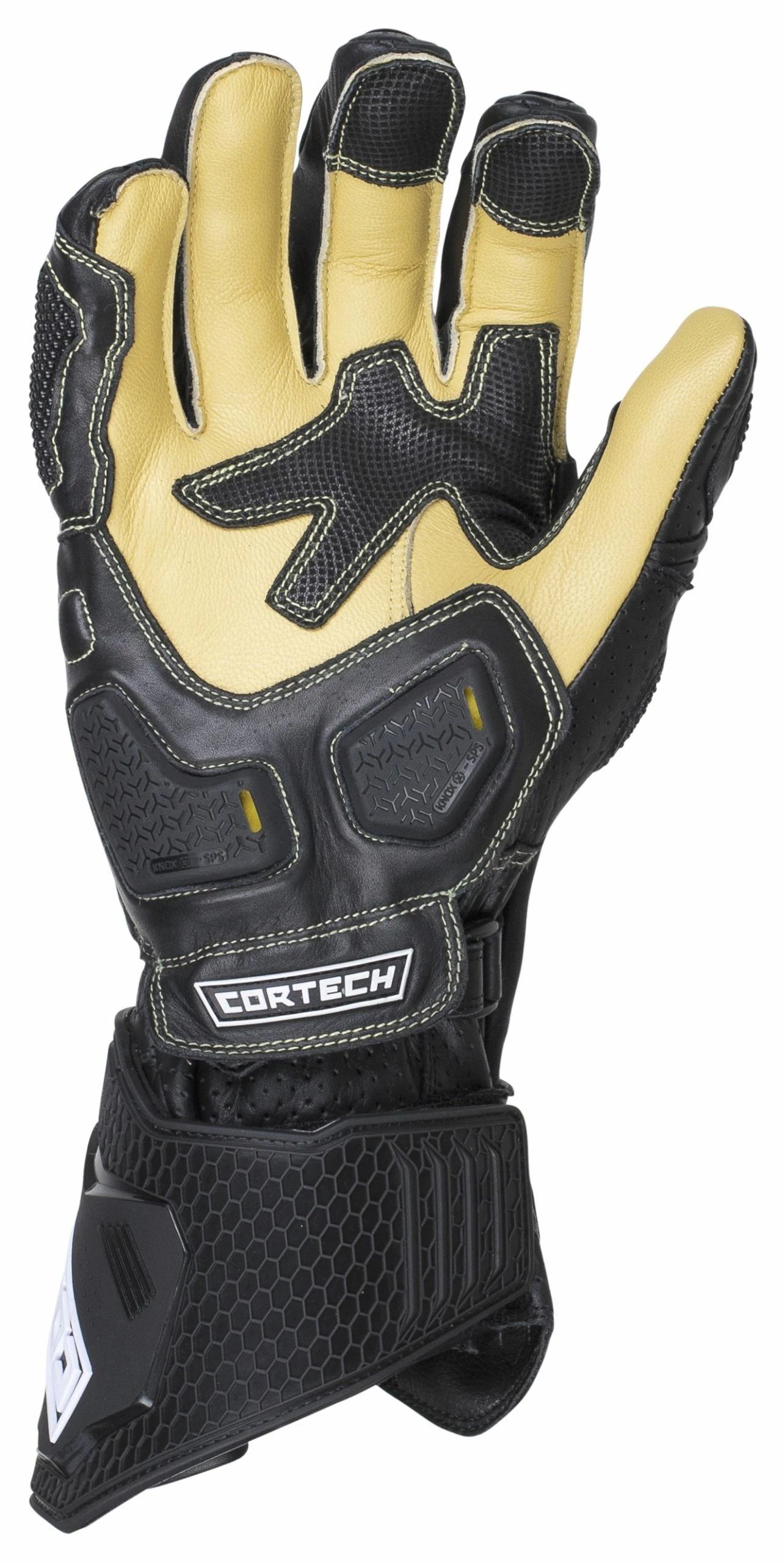 Race Gloves Cortech Adrenaline GP Gloves Black / LG [Open Box] - Image 4