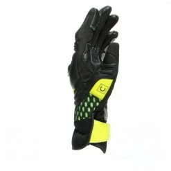 Short Cuff Gloves Dainese Carbon 3 Short Gloves -Motorcycle Gloves Sales dainese carbon3 short gloves black charcoal fluo yellow 2