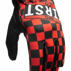Short Cuff Gloves First Manufacturing Clutch Gloves 14 Short Cuff Gloves First Manufacturing Clutch Gloves -Motorcycle Gloves Sales first manufacturing clutch gloves black red checker
