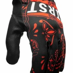 Short Cuff Gloves First Manufacturing Clutch Gloves 16 Short Cuff Gloves First Manufacturing Clutch Gloves -Motorcycle Gloves Sales first manufacturing clutch gloves black red paisley
