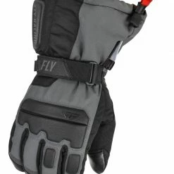Gauntlet Gloves Fly Racing Snow Aurora Gloves -Motorcycle Gloves Sales fly racing snow aurora gloves black grey