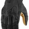 Short Cuff Gloves Icon 1000 Axys Gloves -Motorcycle Gloves Sales icon1000 axys gloves black