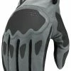 Icon Hooligan Battlescar Gloves -Motorcycle Gloves Sales icon battlescar hooligan gloves grey scaled