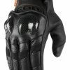 Icon Contra 2 Gloves -Motorcycle Gloves Sales icon contra2 glove black