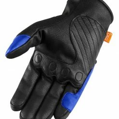 Icon Contra 2 Gloves -Motorcycle Gloves Sales icon contra2 glove blue 1