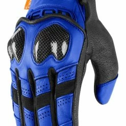 Icon Contra 2 Gloves -Motorcycle Gloves Sales icon contra2 glove blue