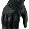Short Cuff Gloves Icon Super Duty 2 Gloves -Motorcycle Gloves Sales icon glove superduty black