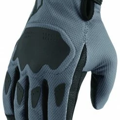 Short Cuff Gloves Icon Hooligan CE Gloves -Motorcycle Gloves Sales icon hooligan ce gloves grey scaled