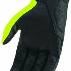 Short Cuff Gloves Icon Hooligan CE Gloves -Motorcycle Gloves Sales icon hooligan ce gloves hi viz 1 scaled