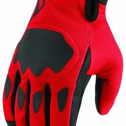 Short Cuff Gloves Icon Hooligan CE Gloves -Motorcycle Gloves Sales icon hooligan ce gloves red scaled