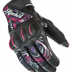 Women Who Ride Joe Rocket Cyntek Women's Gloves -Motorcycle Gloves Sales joe rocket womens cyntek gloves eye candy