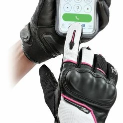 Summer Gloves Joe Rocket Super Moto Women's Gloves -Motorcycle Gloves Sales joe rocket womens super moto gloves black white pink 2