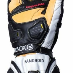 Race Gloves Knox Handroid MK4 Gloves 30 Race Gloves Knox Handroid MK4 Gloves -Motorcycle Gloves Sales knox handroid all mk4 black white 1
