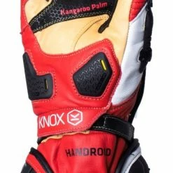Race Gloves Knox Handroid MK4 Gloves 35 Race Gloves Knox Handroid MK4 Gloves -Motorcycle Gloves Sales knox handroid all mk4 red 1