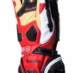 Race Gloves Knox Handroid MK4 Gloves 37 Race Gloves Knox Handroid MK4 Gloves -Motorcycle Gloves Sales knox handroid all mk4 red 3