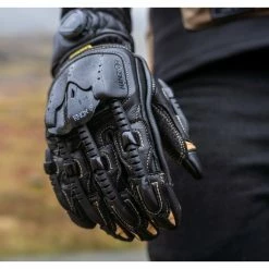 Gauntlet Gloves Knox Handroid Pod MK4 Gloves -Motorcycle Gloves Sales knox handroid pod mk4 gloves black sand 5