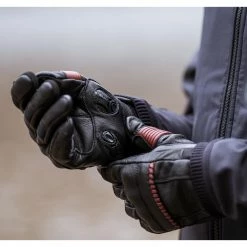 Short Cuff Gloves Knox Whip Women's Gloves -Motorcycle Gloves Sales knox whip womens gloves black oxblood 6