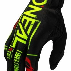 O'Neal Mayhem Attack Gloves -Motorcycle Gloves Sales o neal mayhem attack gloves black hi viz yellow
