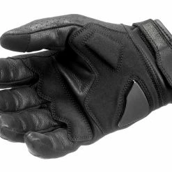 Summer Gloves Pando Moto Onyx Leather Gloves -Motorcycle Gloves Sales pando moto onyx black01 leather gloves 1