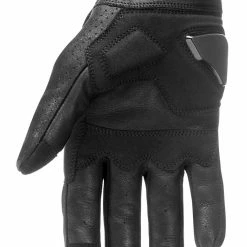 Summer Gloves Pando Moto Onyx Leather Gloves -Motorcycle Gloves Sales pando moto onyx black01 leather gloves 3