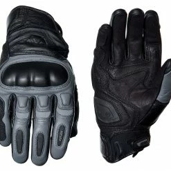 Short Cuff Gloves REAX Castor Leather Gloves - Closeout 7 Short Cuff Gloves REAX Castor Leather Gloves - Closeout -Motorcycle Gloves Sales reax castor leather gloves grey black
