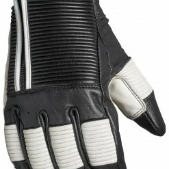 RSD Apparel Short Cuff Gloves Roland Sands Bronzo CE Gloves -Motorcycle Gloves Sales roland sands bronzo glove black white 1 scaled