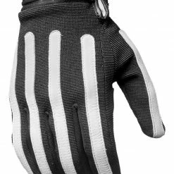 RSD Apparel Summer Gloves Roland Sands Strand CE Gloves -Motorcycle Gloves Sales roland sands strand gloves black white 2