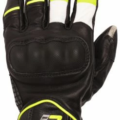 Short Cuff Gloves Rukka Rytmi Gloves -Motorcycle Gloves Sales rukka rytmi gloves black hi viz yellow scaled