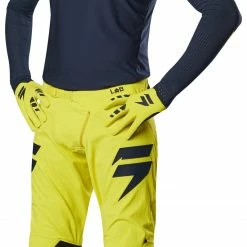 Shift 3lue Label LE Air Gloves (XL) -Motorcycle Gloves Sales shift3 lue air glove nvy ylw navy yellow 2 scaled