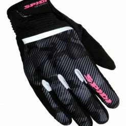 Short Cuff Gloves Spidi Flash CE Women's Gloves (Camo)