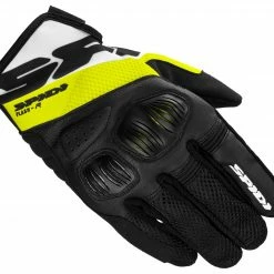 Summer Gloves Spidi Flash-R EVO Gloves -Motorcycle Gloves Sales spidi flash revo gloves black fluo yellow scaled