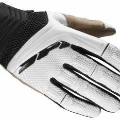 Summer Gloves Spidi Mega-X Gloves 12 Summer Gloves Spidi Mega-X Gloves -Motorcycle Gloves Sales spidi mega x black white scaled
