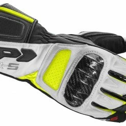 Race Gloves Spidi STR-5 Gloves -Motorcycle Gloves Sales spidi str5 gloves black fluo yellow scaled
