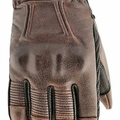 Short Cuff Gloves Street & Steel Westwood Gloves -Motorcycle Gloves Sales street steel westwood gloves brown