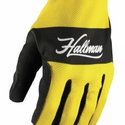 Gloves Thor Hallman Mainstay Glove -Motorcycle Gloves Sales thor hallman mainstay glove yellow checker