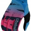 Troy Lee Designs Troy Lee Air Brushed Gloves -Motorcycle Gloves Sales troy lee air brushed gloves navy cyan